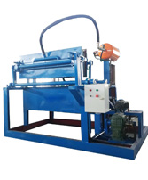 Small egg tray machine